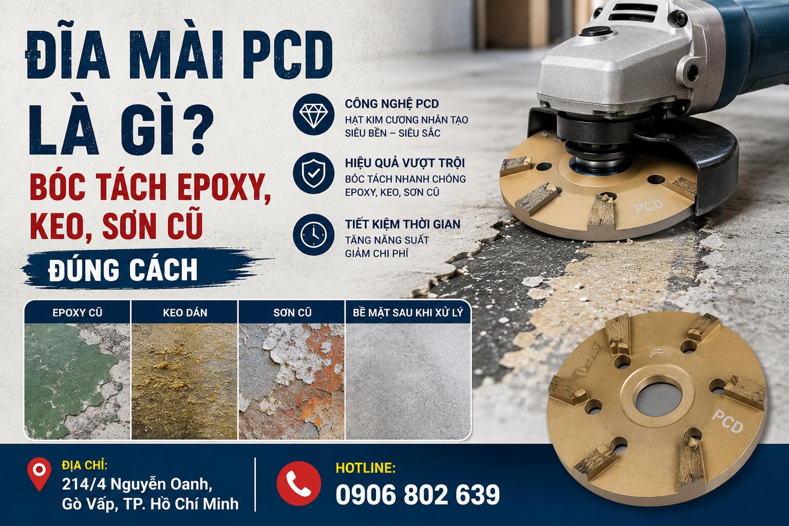 Đĩa Mài PCD Là Gì?