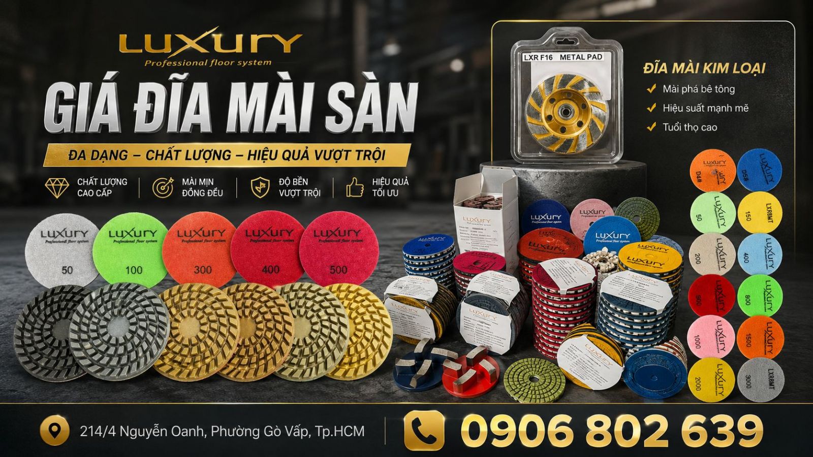 Giá Đĩa Mài Sàn Bao Nhiêu