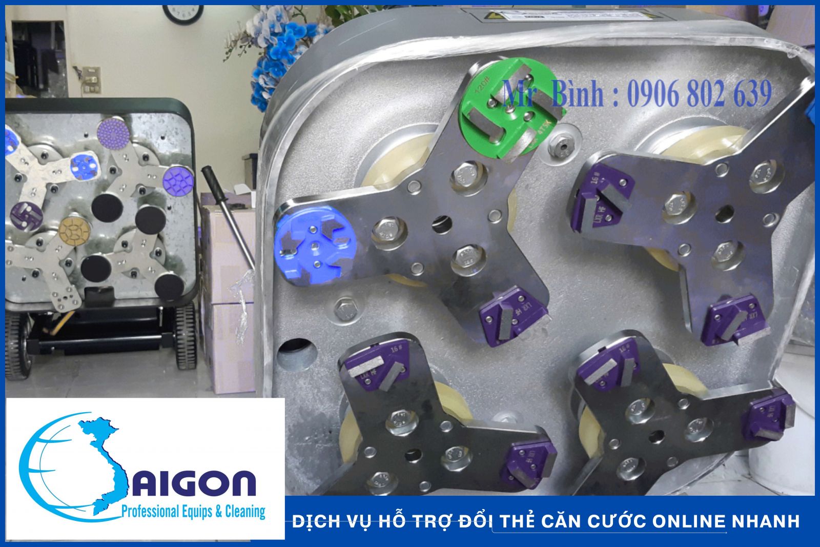 Hướng dẫn lắp đặt và khởi động máy chà sàn an toàn