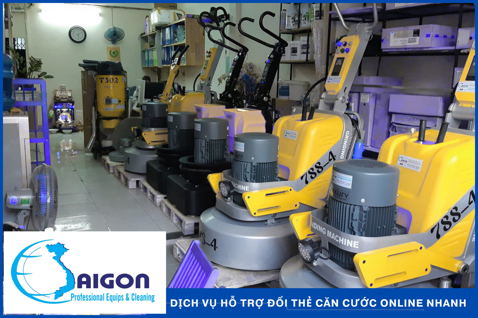 Máy chà sàn công nghiệp