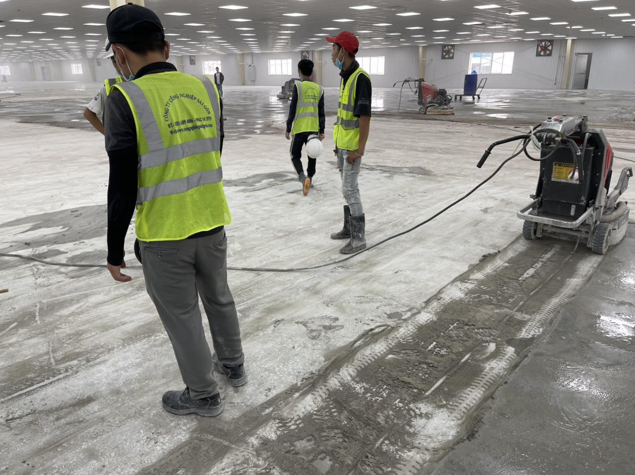 Đĩa mài sàn nhà xưởng, kho logistics & bãi đậu xe | diamaisan.vn