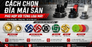 Cách Chọn Đĩa Mài Sàn Phù Hợp Với Từng Loại Máy