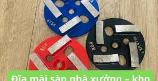 Đĩa mài sàn nhà xưởng – kho logistics – bãi đậu xe