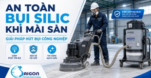 An Toàn Bụi Silic Khi Mài Sàn & Giải Pháp