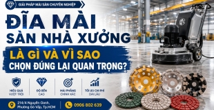 Đĩa Mài Sàn Nhà Xưởng