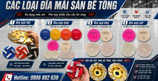Phân loại đĩa mài sàn