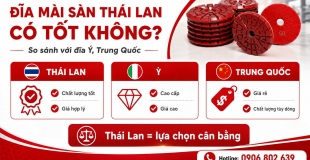 Đĩa Mài Sàn Thái Lan Có Tốt Không?