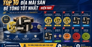 Top 10 Đĩa Mài Sàn Bê Tông Tốt Nhất Hiện Nay