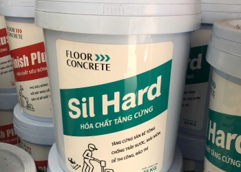 Hoá chất tăng cứng bê tông, chống trầy xước, mài mòn (Sil Hard)